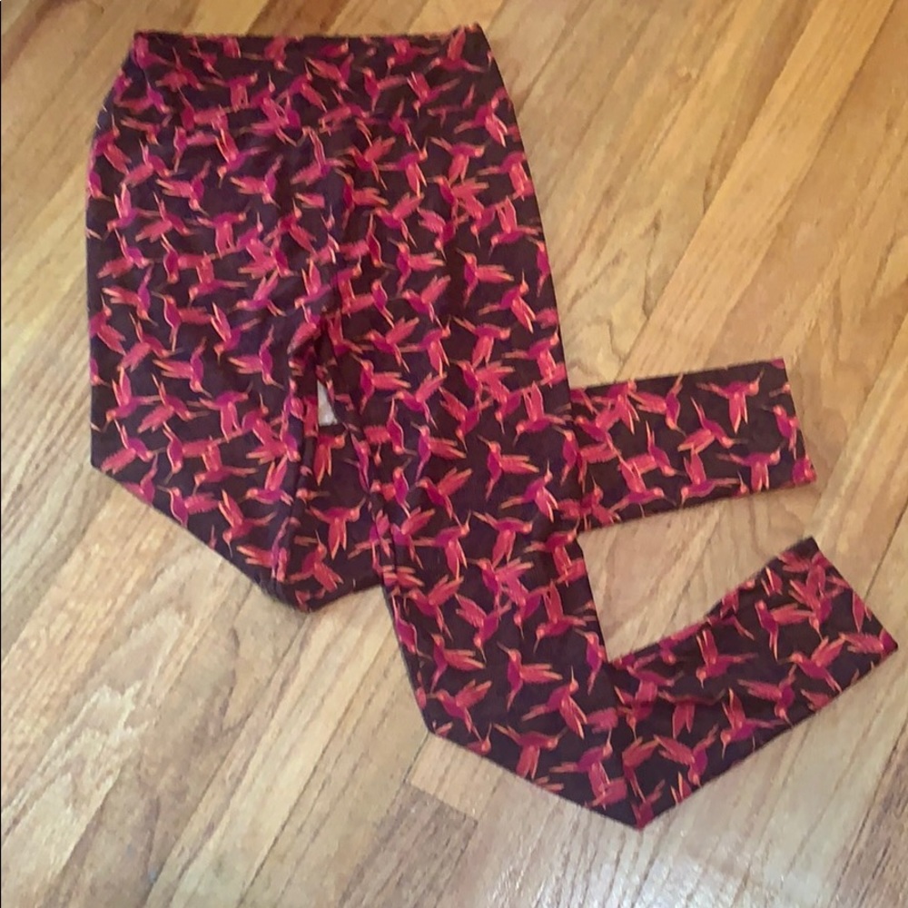 LulaRoe hummingbird leggings